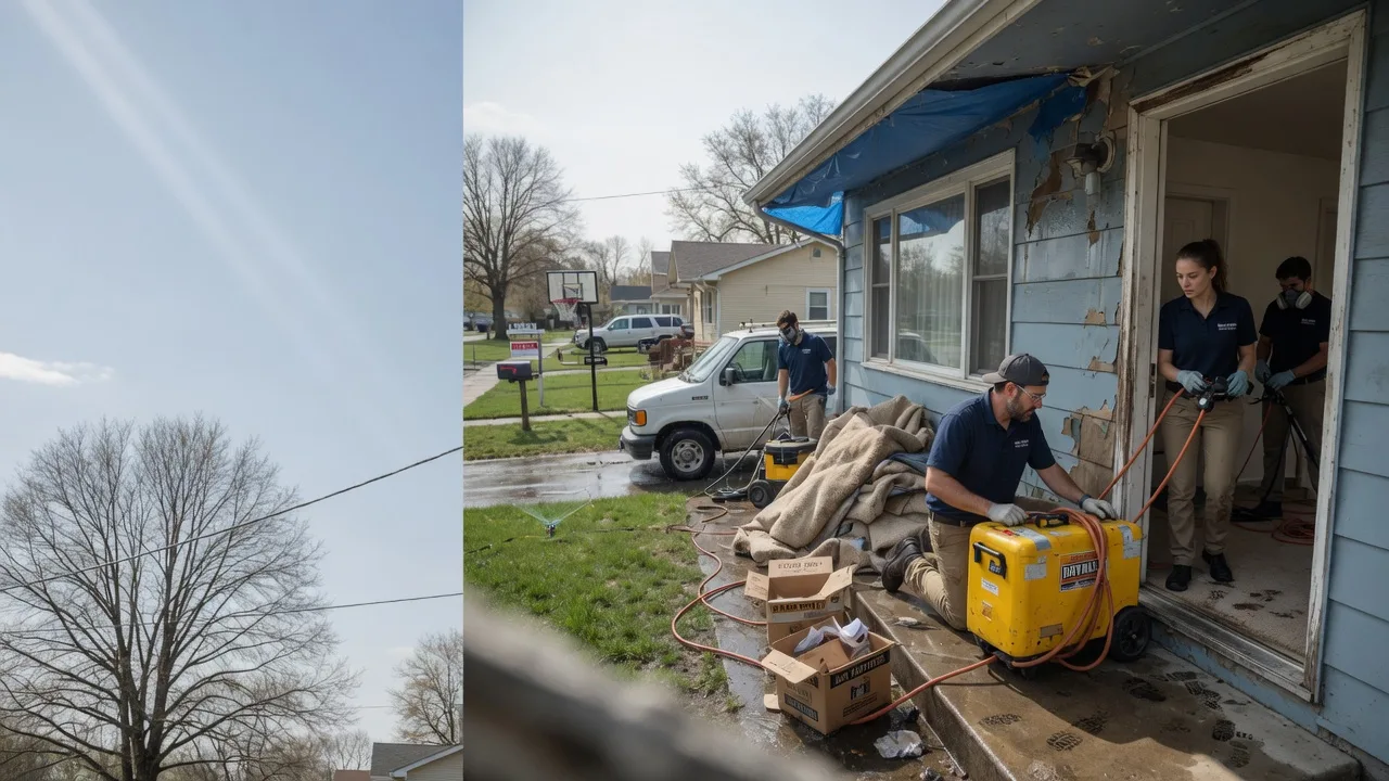 Basement Flood Cleanup in Hulbert, MI near me